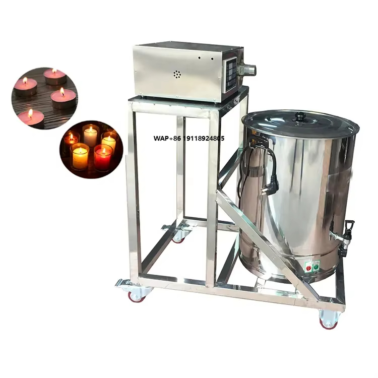 Candle Making Machine - Desktop Pneumatic Driven Semi-Auto Machine for