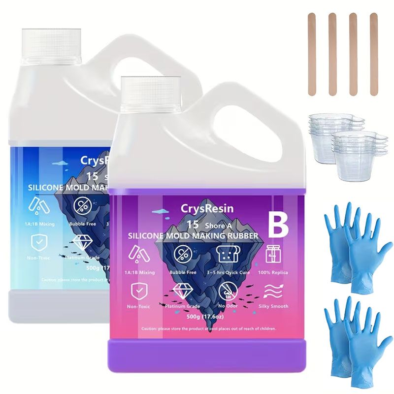 500ml 2 Bottles Liquid Silicon - Candle Making Diy recension och pris