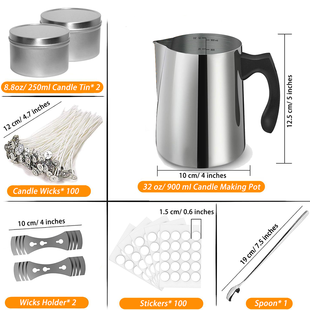 Candle Making Starter Kit Supp - Candle Making Thermometer recension och pris