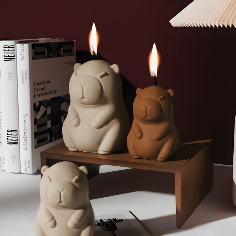 Capybara Pudding Baking Silico - Candle Making Diy recension och pris