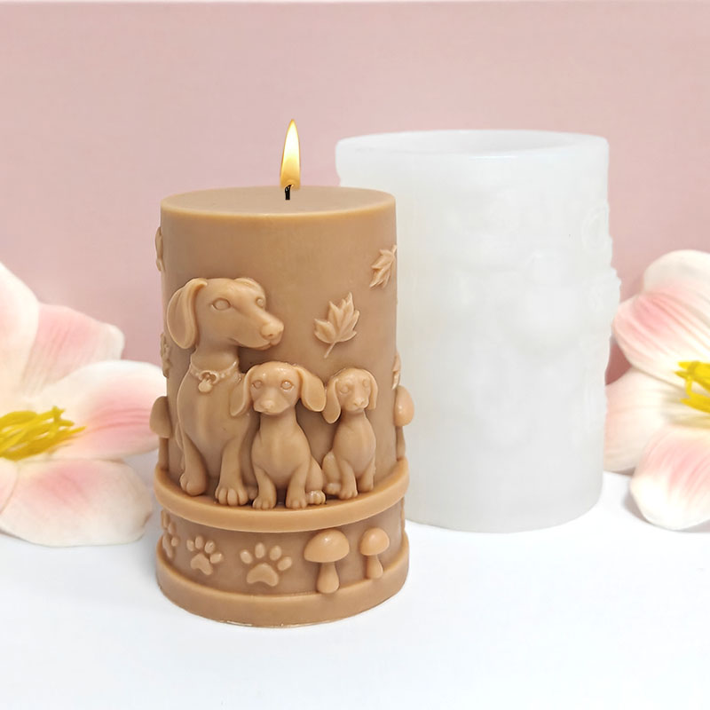Dachshund Silicone Candle Mold - Candle Making Thermometer recension och pris