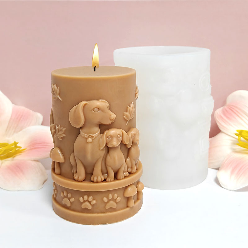 Dachshund Silicone Candle Mold - Candle Making Thermometer recension och pris