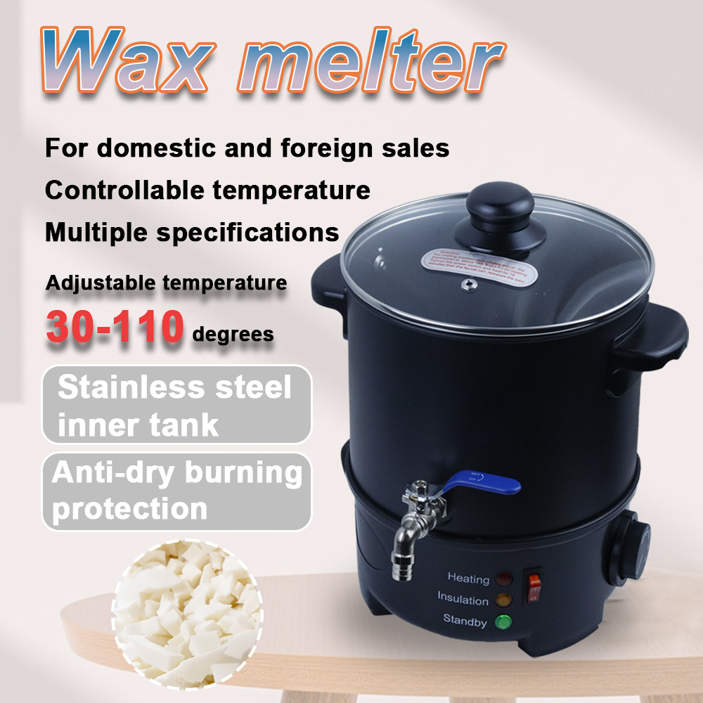 4-10L Wax Melter 110V/220V Can - Candle Making Thermometer recension och pris